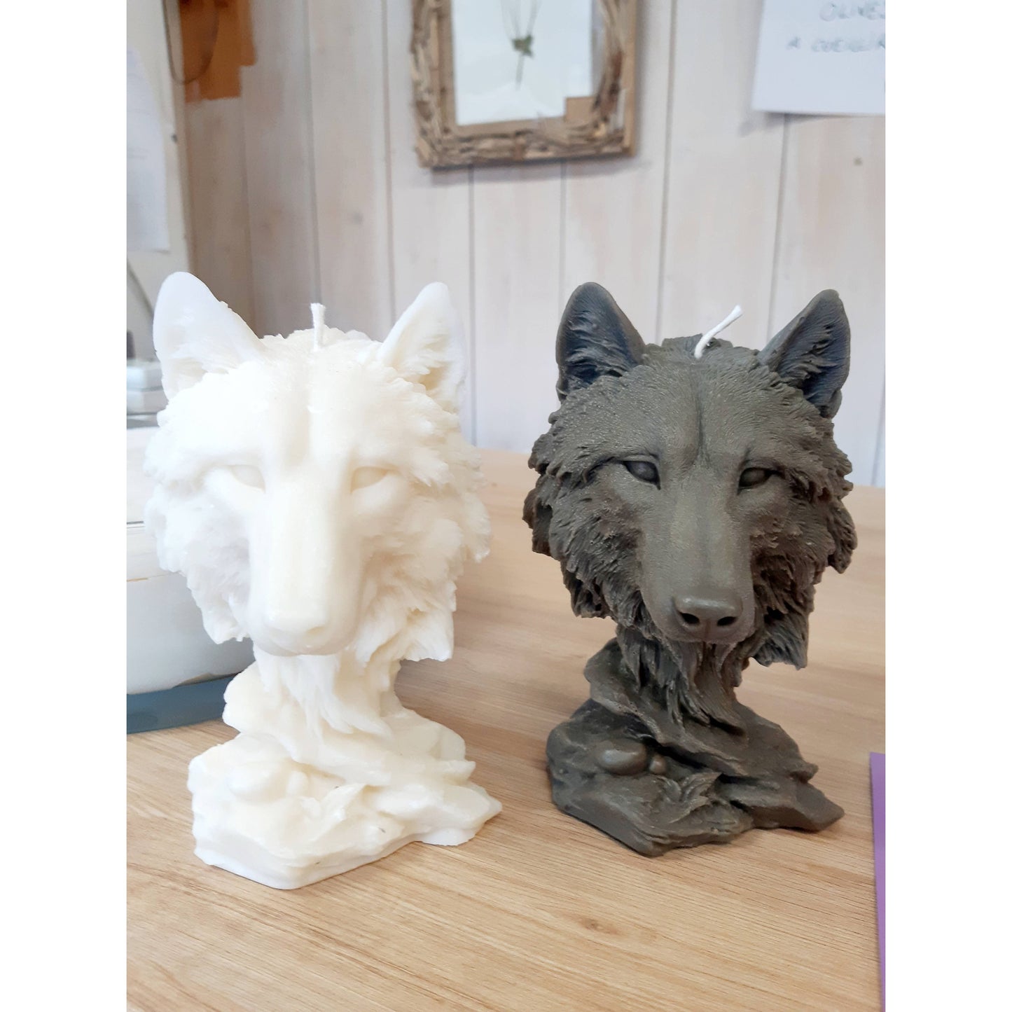 Wolf kaars