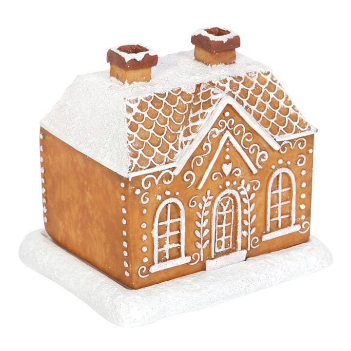 Kerst Gingerbread House wierookkegelbrander