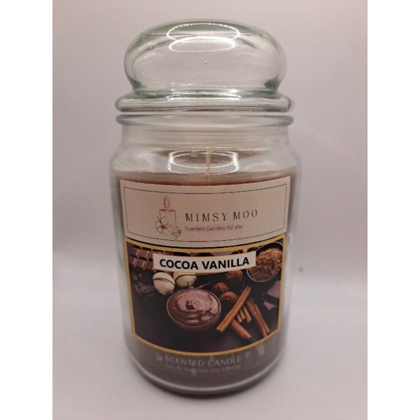 Mimsy Moo Candle Jar Choco Vanilla