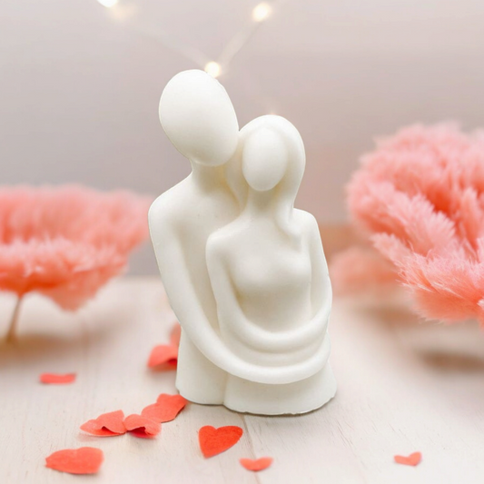 Kaars stelletje man en vrouw