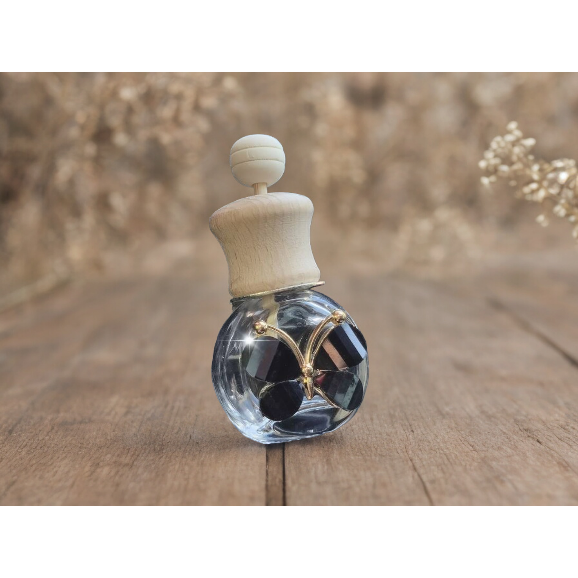 Auto parfum mooi flesje vlinder