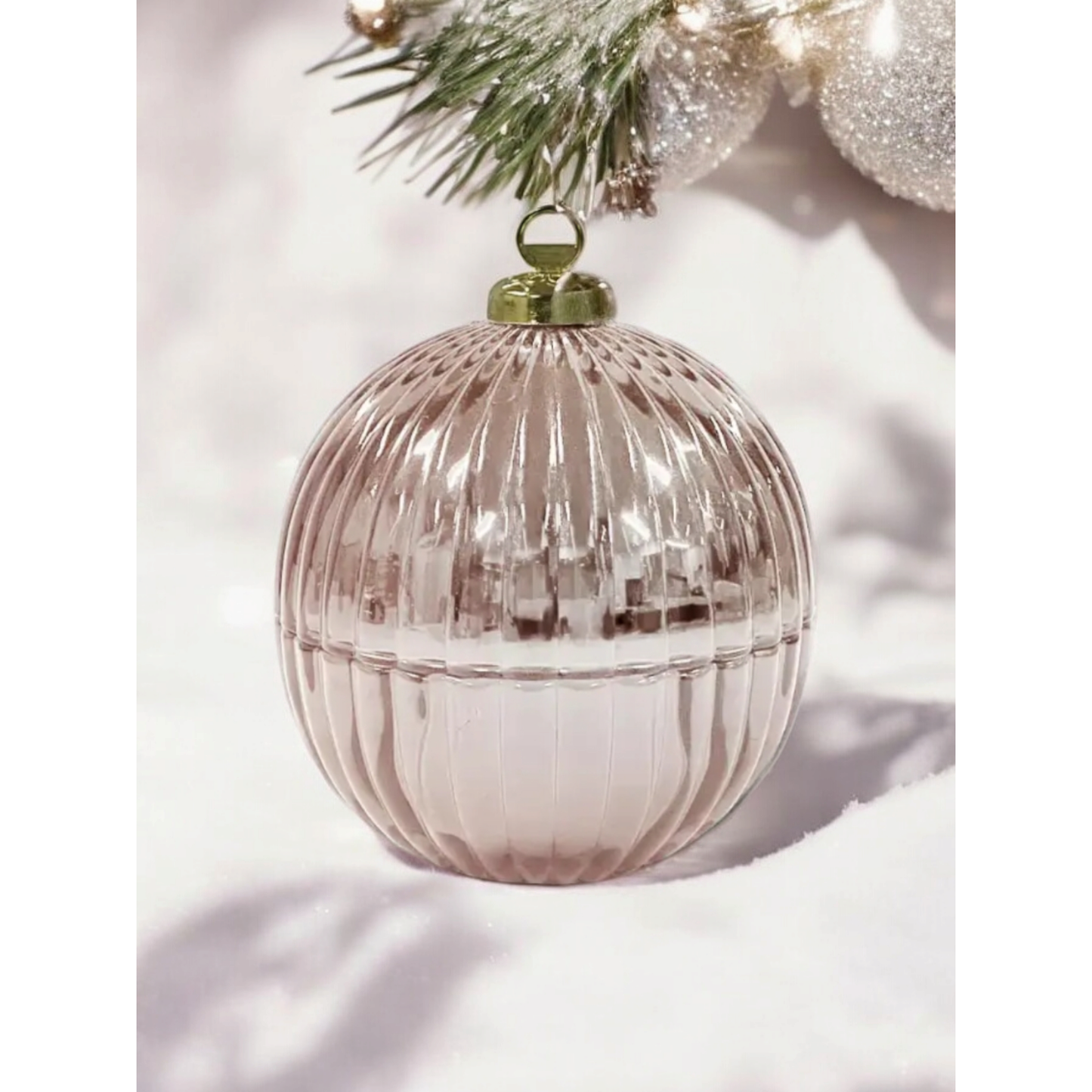 Luxe Kerstbal Kaars Jingle Bell wonderen