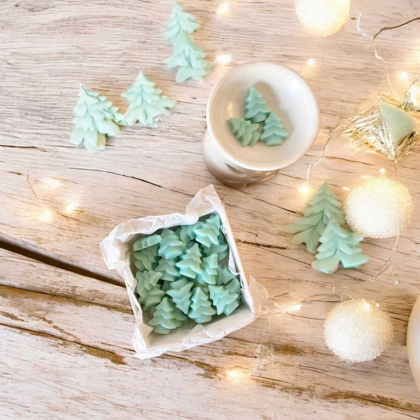 Heerlijk geurende kerstboom Soja Wax Melt, 80 g