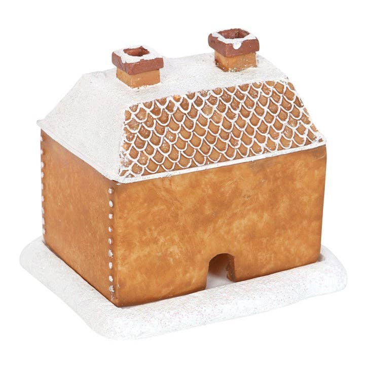 Kerst Gingerbread House wierookkegelbrander