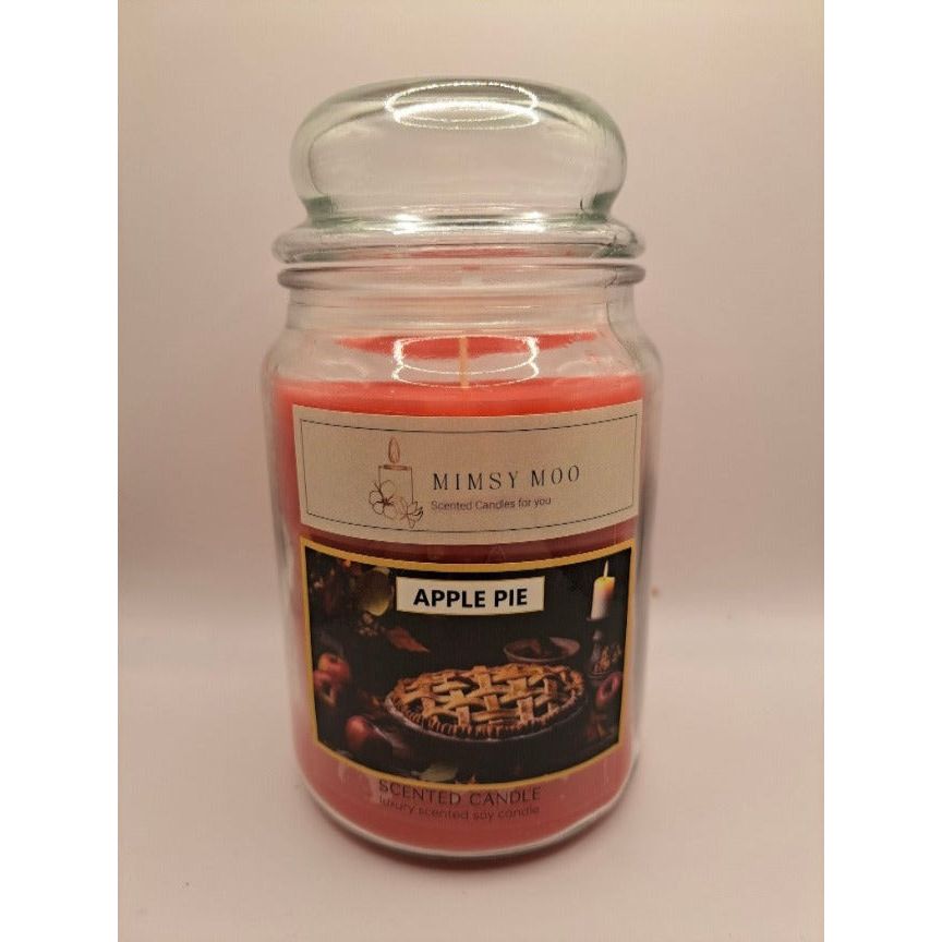 Mimsy Moo Candle Jar Apple Pie