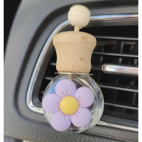 Auto Parfum hanger Paarse Bloem