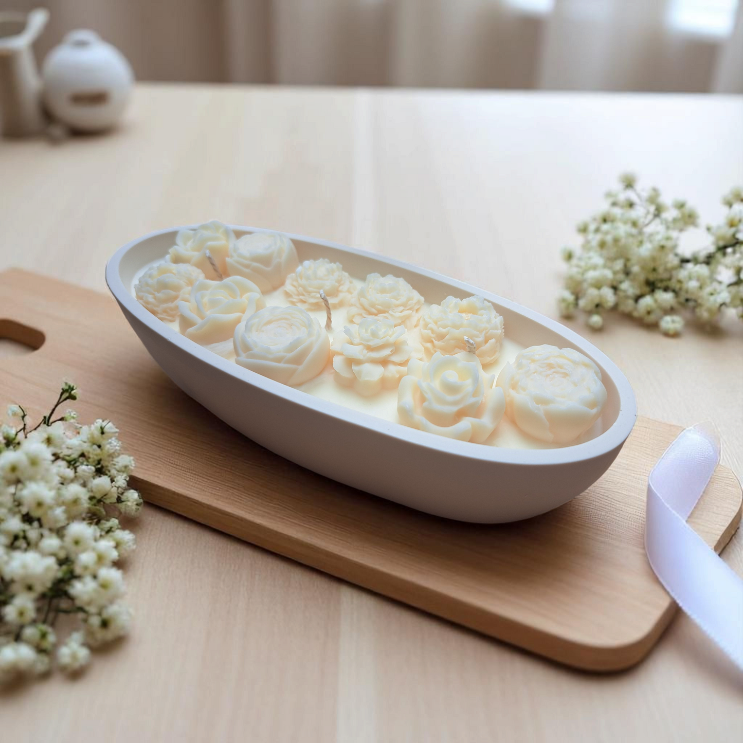 Ovale Rozen Tuinkaars