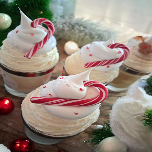 kerst zuurstok kaars