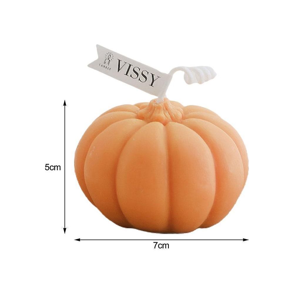 Pompoen Herfst geur Kaarsjes Oranje