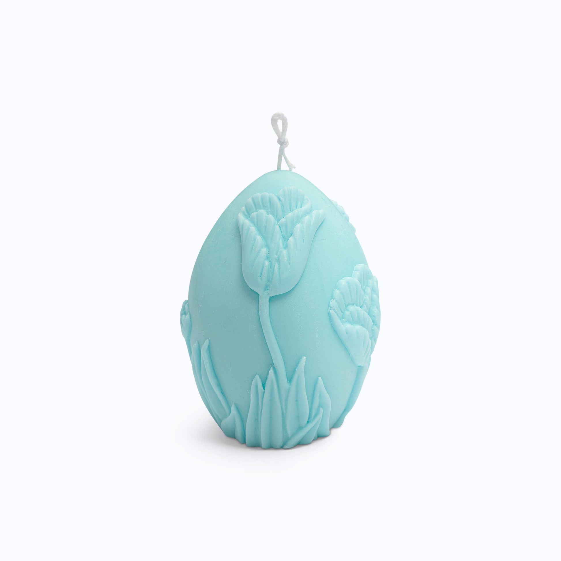 Kaars Paasei Tulp  Turquoise