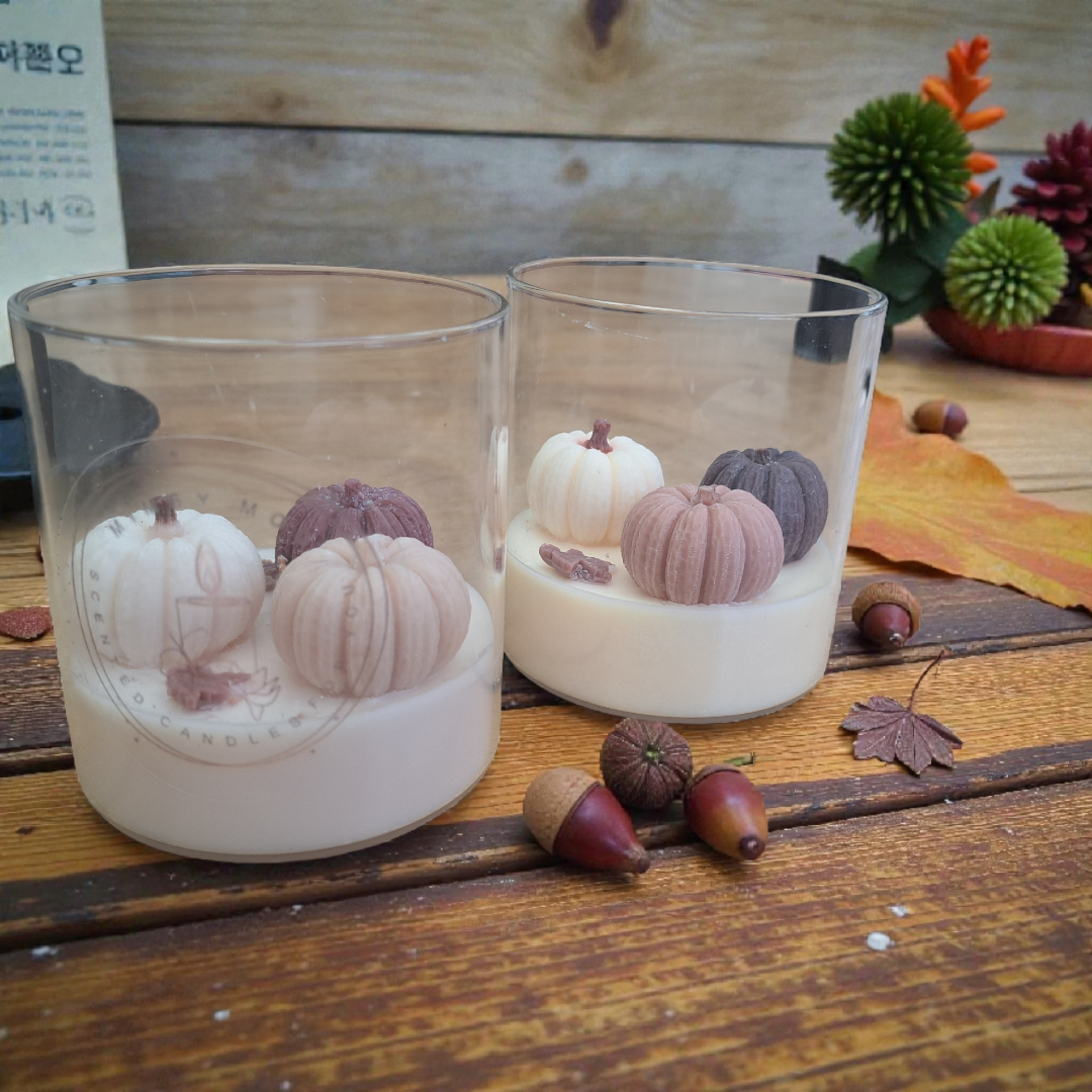 Pompoen kaarsje pompoen esdoornroom