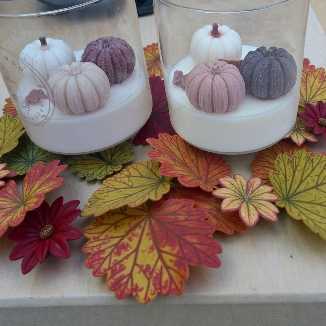 Pompoen kaarsje pompoen esdoornroom