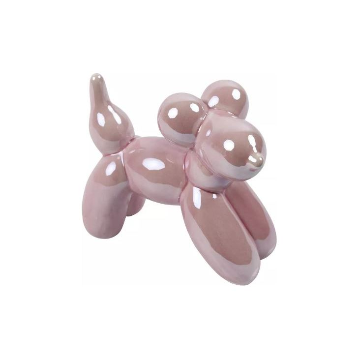 Aurora Balloon Dog sculptuur – fris groen beeldje, ideaal voor kleurrijke woon- en kinderkamerstyling.